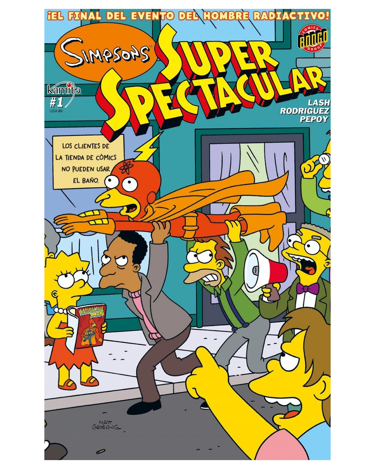 Libro - Simpsons Super Spectacular 1 - Kamite - Matt Groening