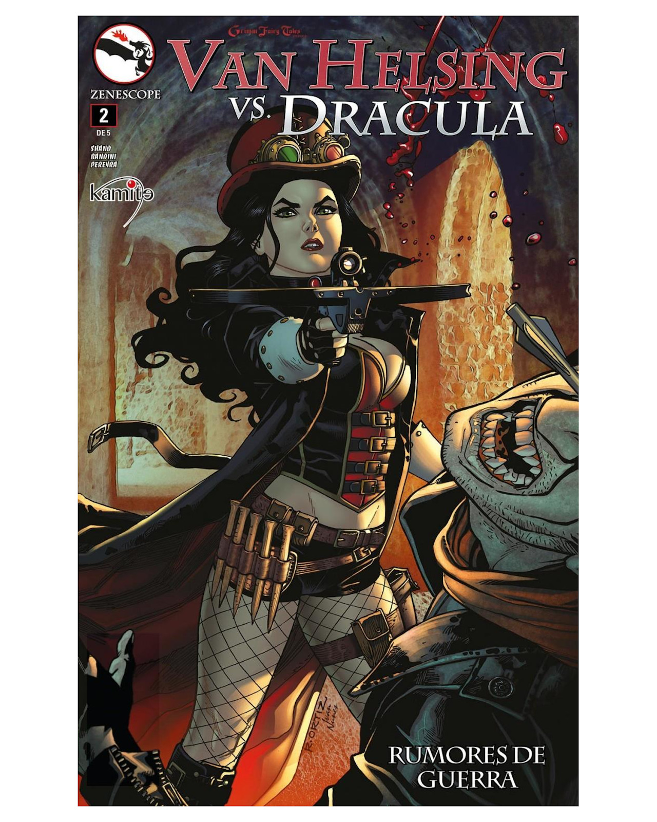 Foto 2 pulgar | Libro - Van Helsing Vs Dracula 2a - Kamite - Patrick Shand