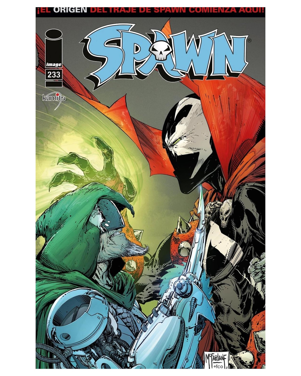 Cómic - Spawn 233 - Kamite - Todd Mcfarlane $199