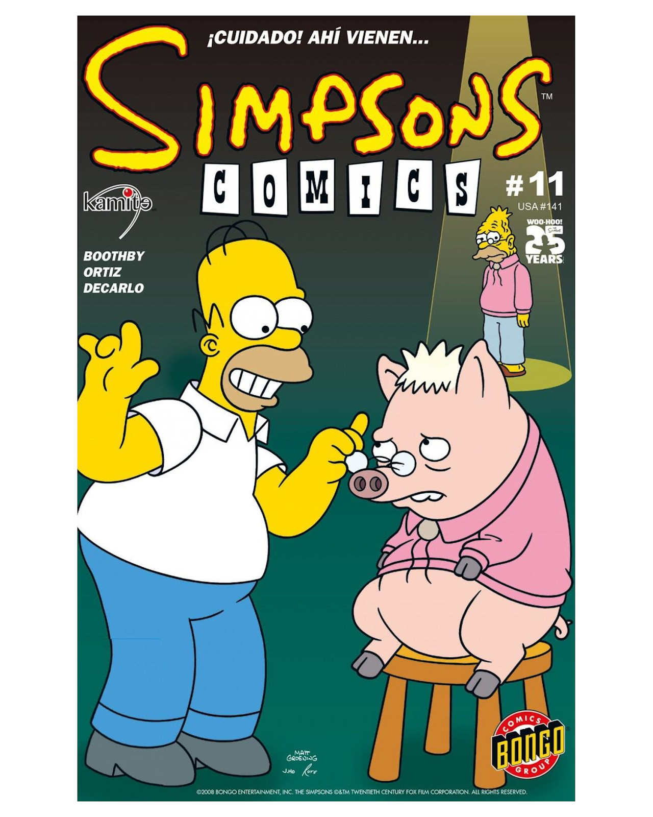 Libro - Simpsons Comics 11 - Kamite - Matt Groening