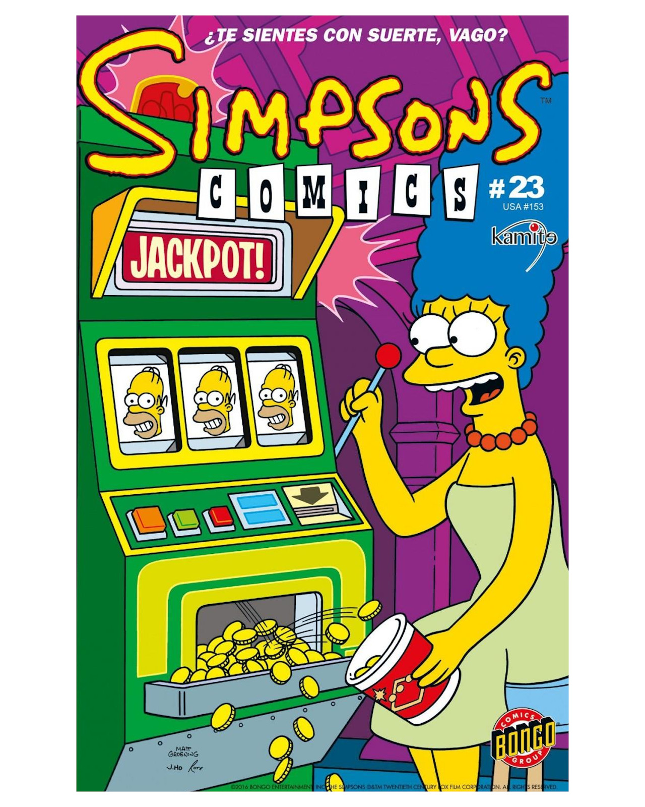 Libro - Simpsons Comics 23 - Kamite - Matt Groening