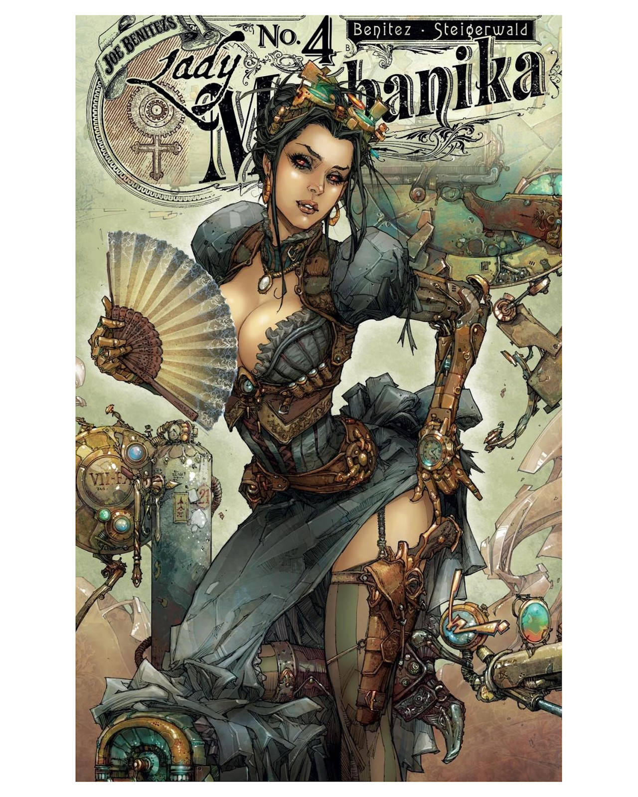 Foto 2 pulgar | Libro - Lady Mechanika 4a - Kamite - Joe Benitez