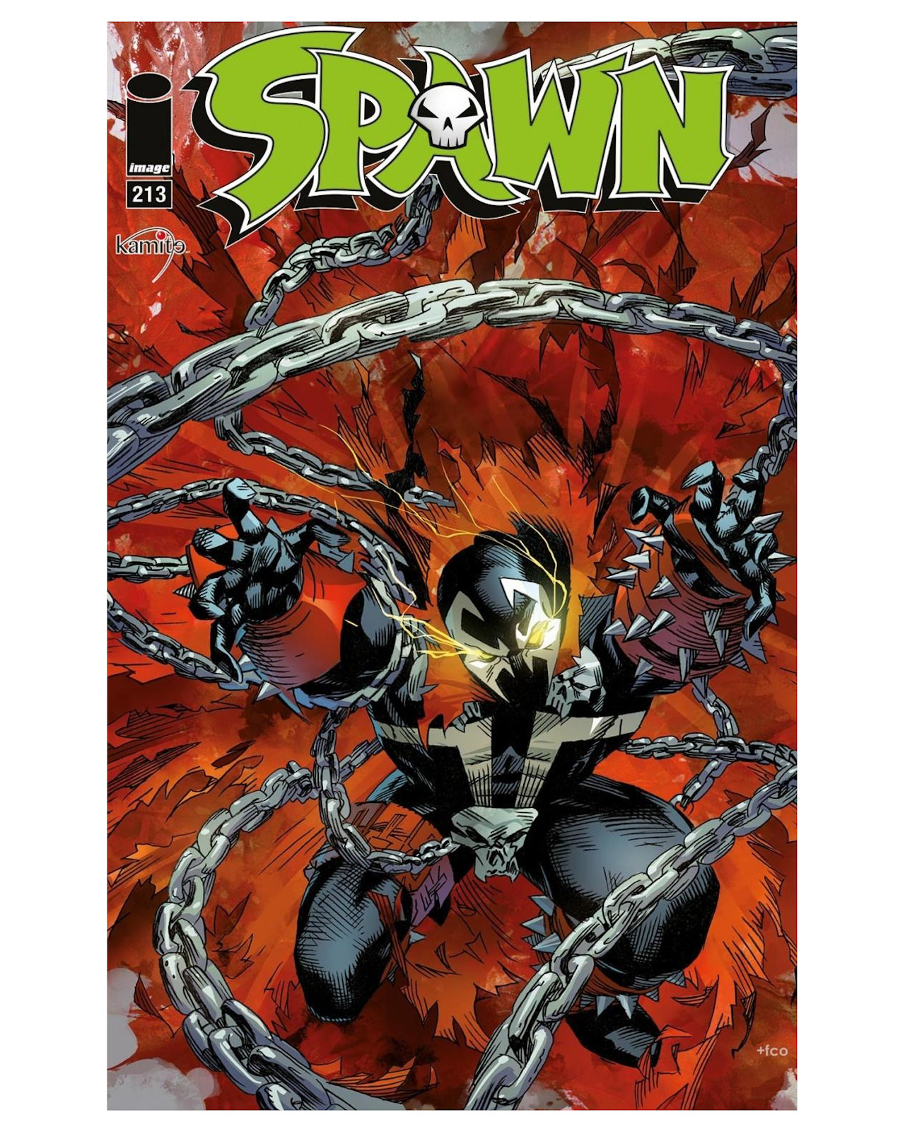 Libro Spawn 213 Kamite Todd Mcfarlane - Cadabra & Books
