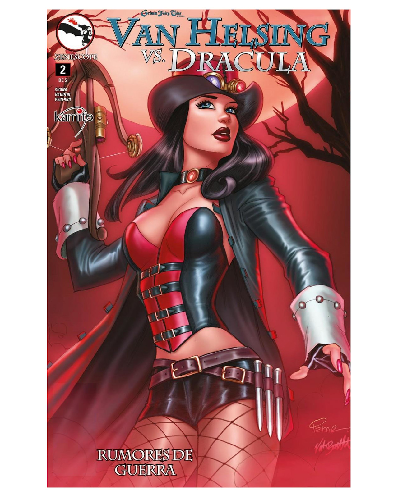 Libro - Van Helsing Vs Dracula 2b - Kamite - Patrick Shand