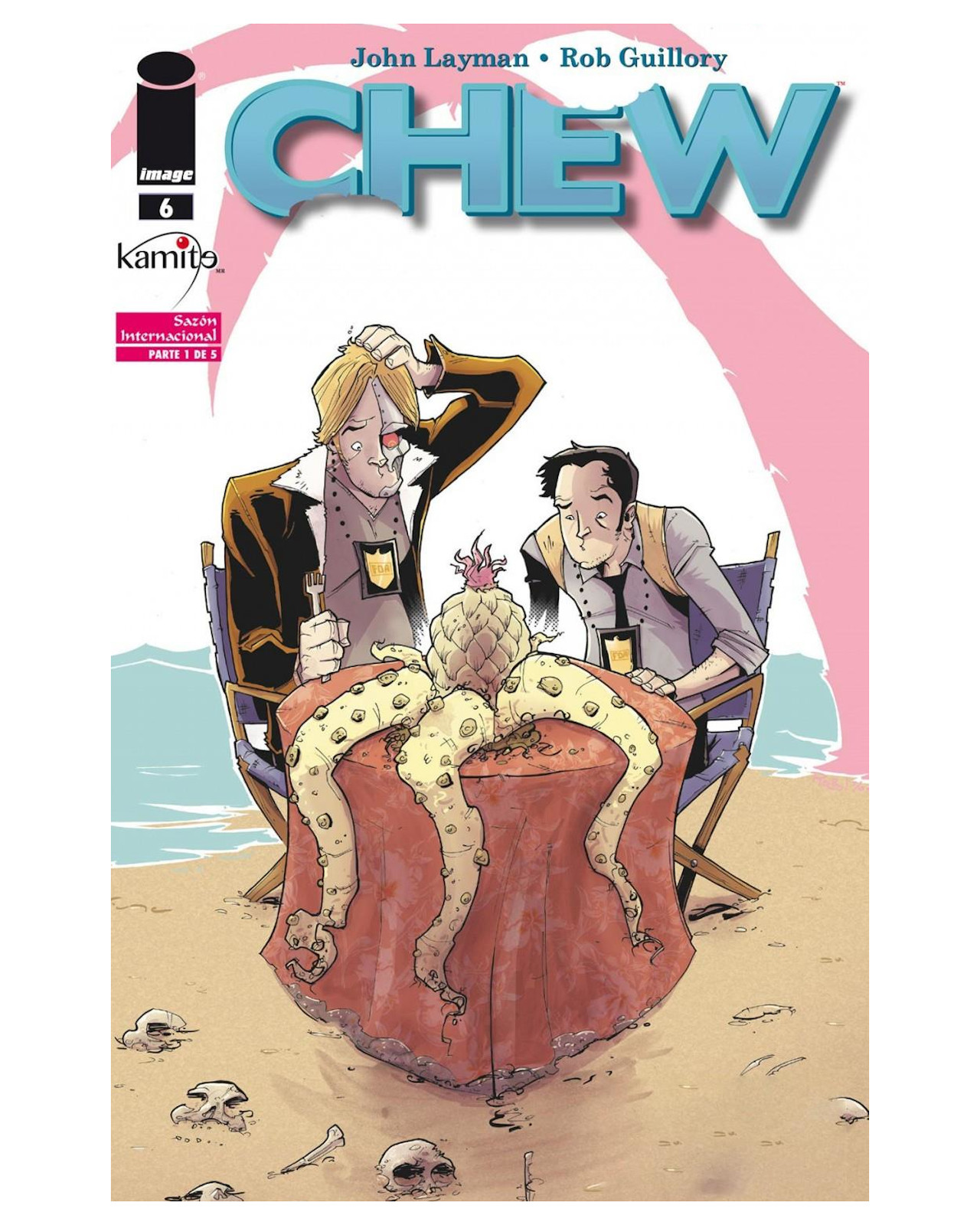 Foto 2 pulgar | Libro - Chew 6 - Kamite - John Layman