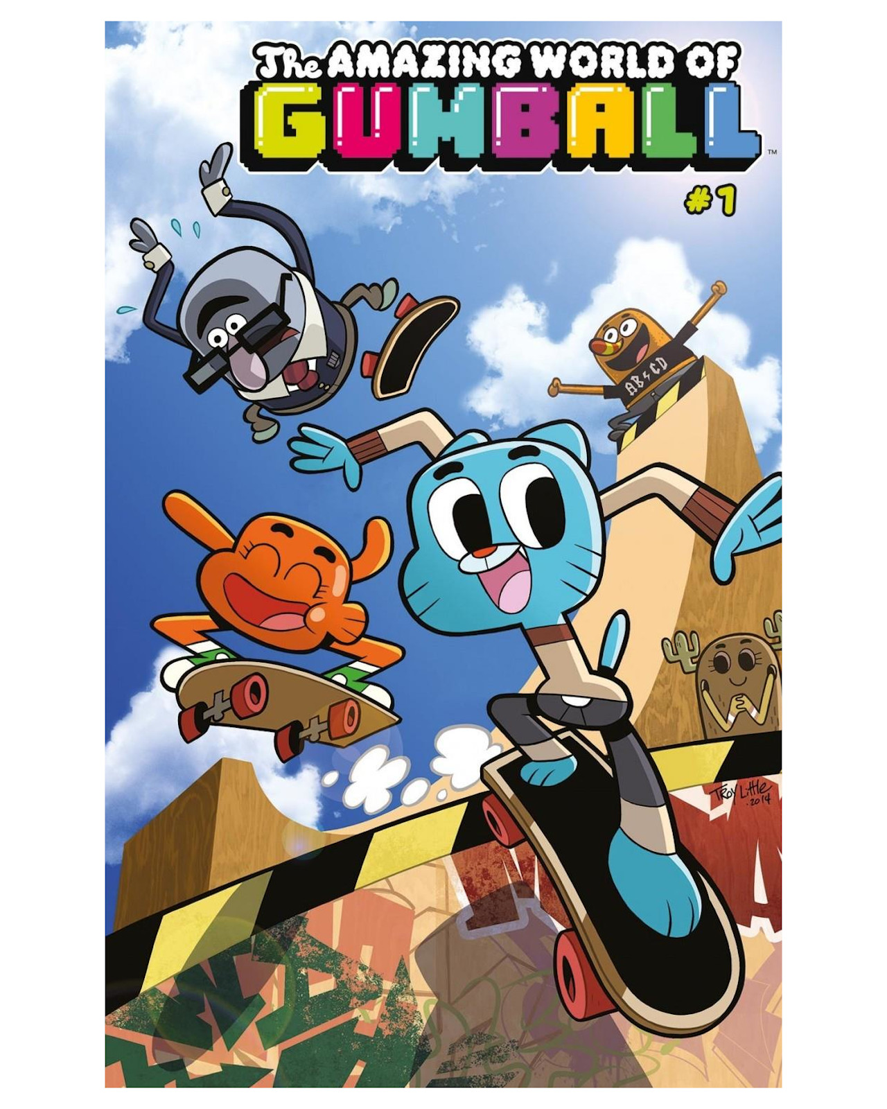 Cómic The Amazing World Of Gumball 1B - Kamite - Frank Gibson