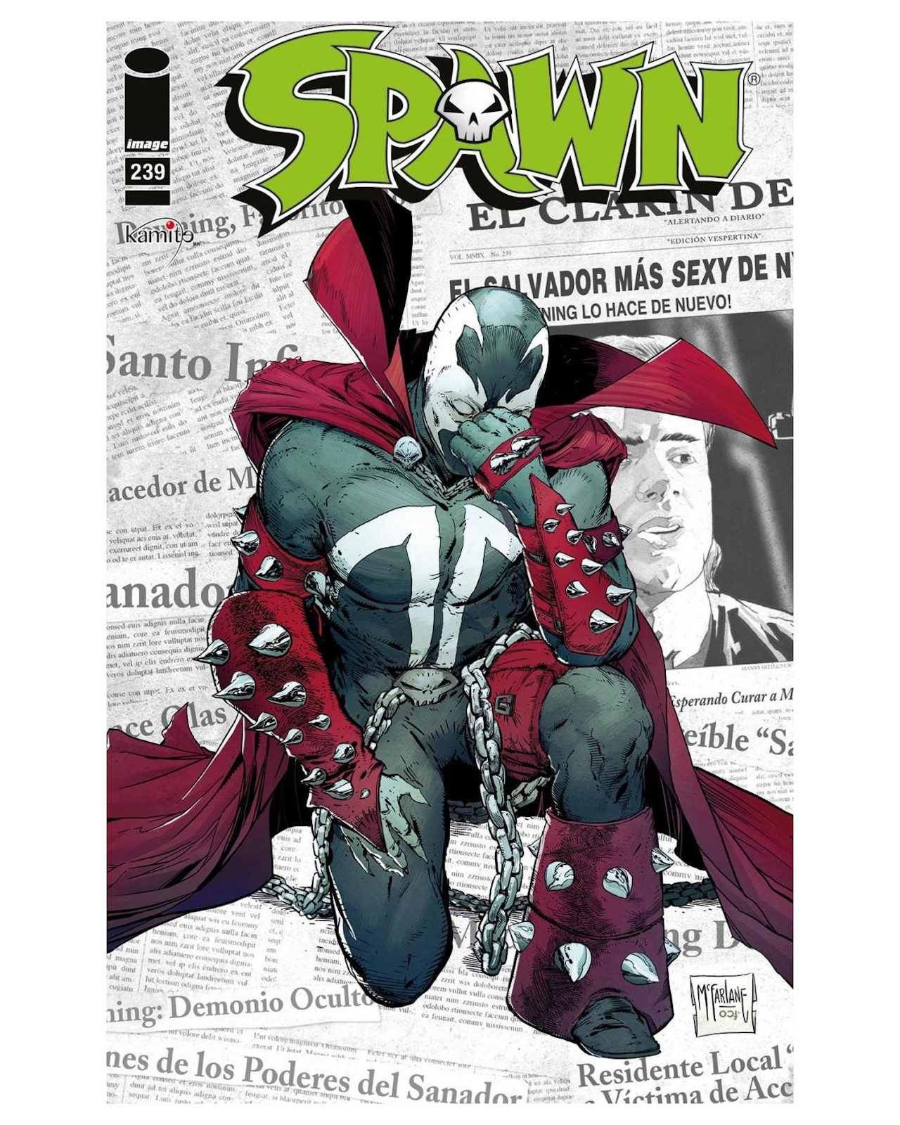 Foto 2 pulgar | Libro - Spawn 239 - Kamite - Todd Mcfarlane