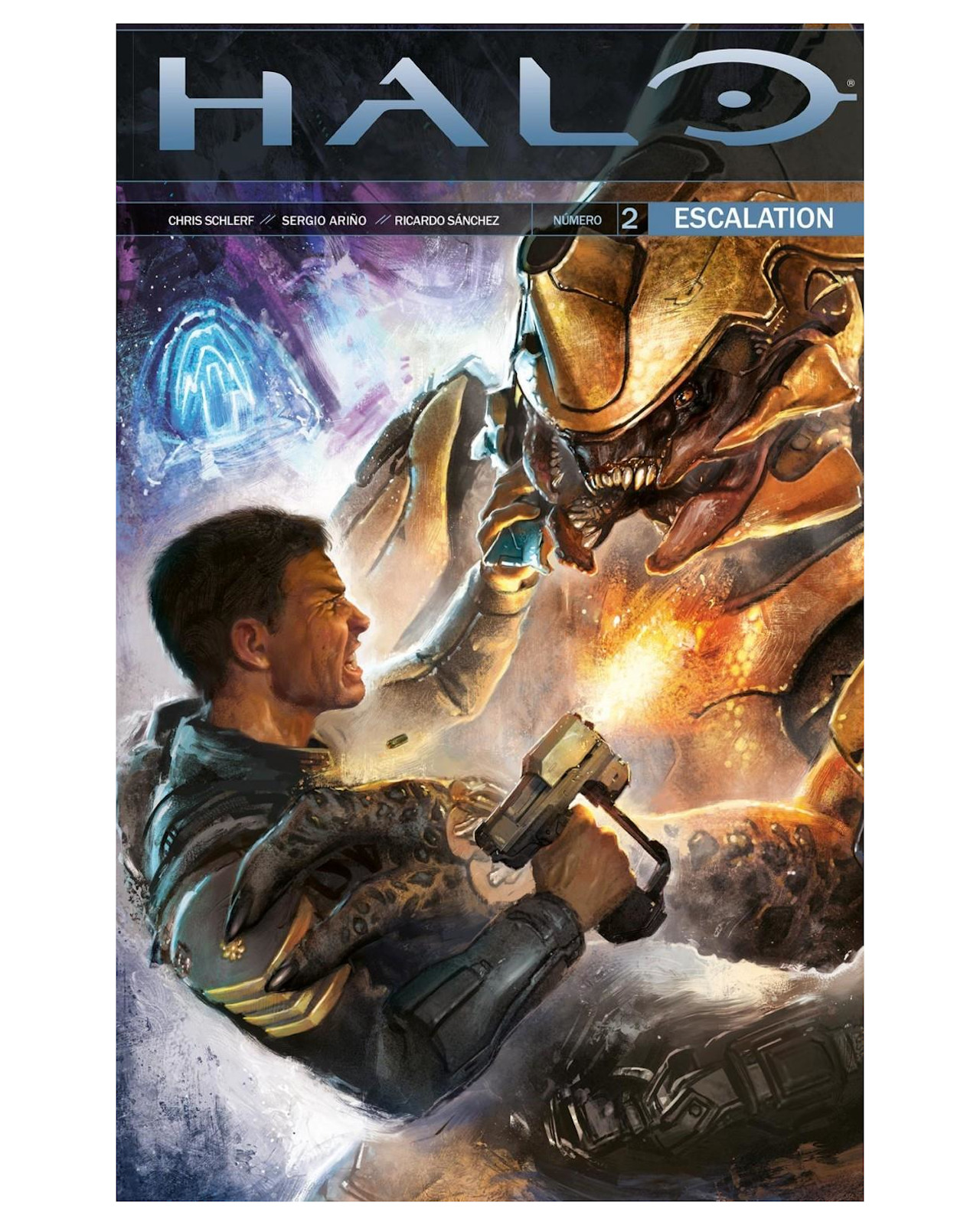 Foto 2 pulgar | Libro Halo Escalation 2 Kamite Chris Schlerf