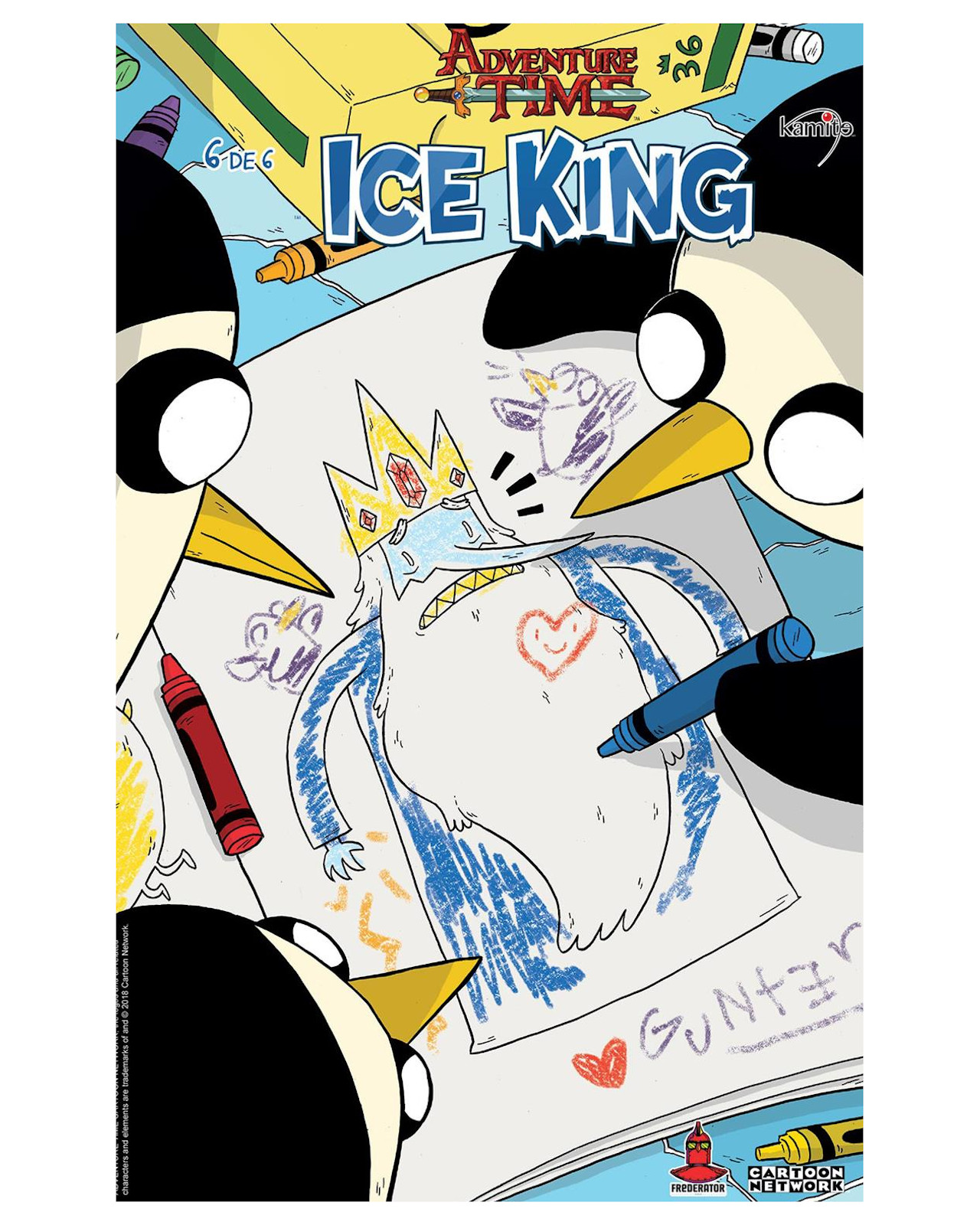 Libro - Adventure Time Ice King 6b - Kamite - Pendleton Ward