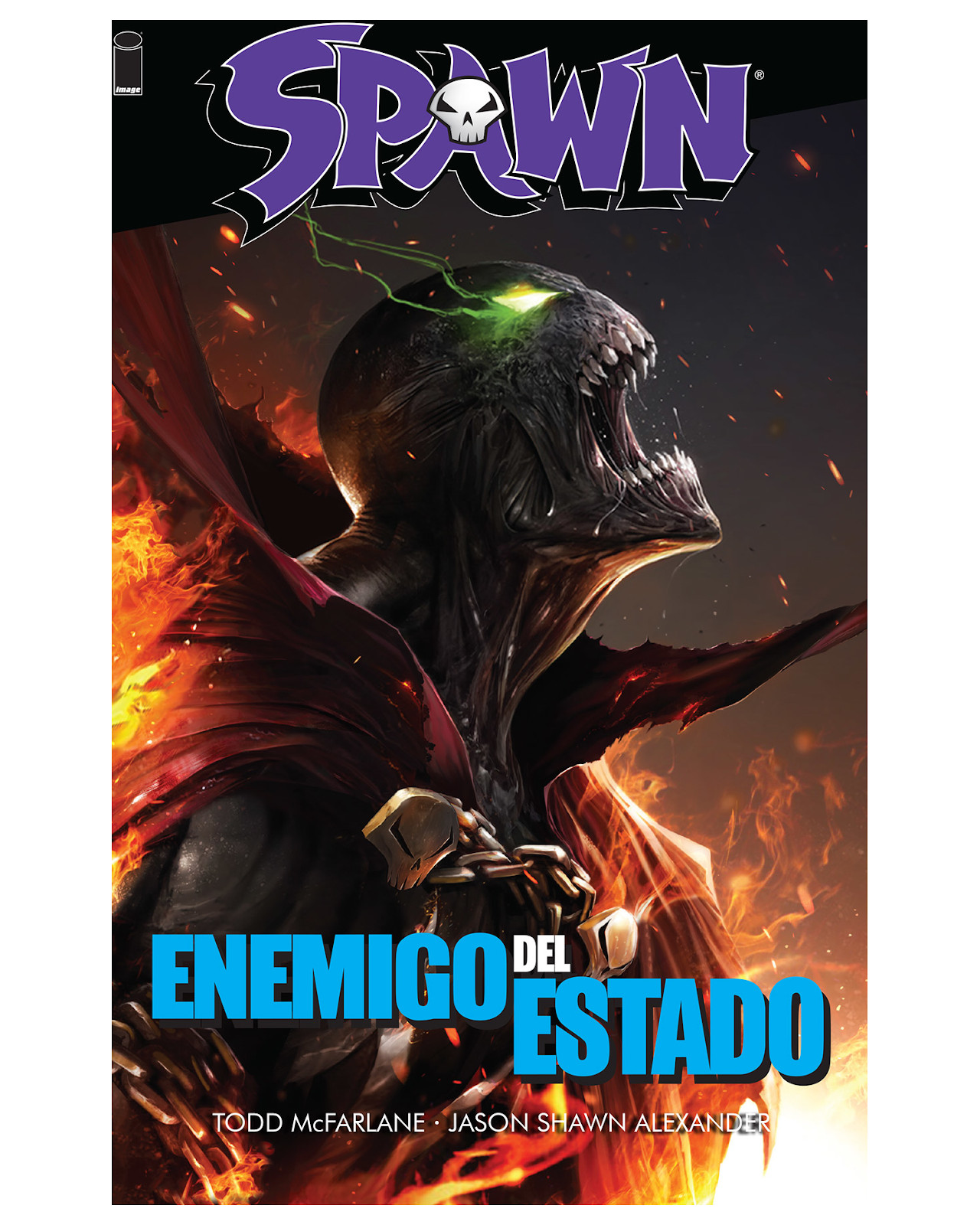 Libro - Spawn Enemigo Del Estado B - Kamite - Todd Mcfarlane