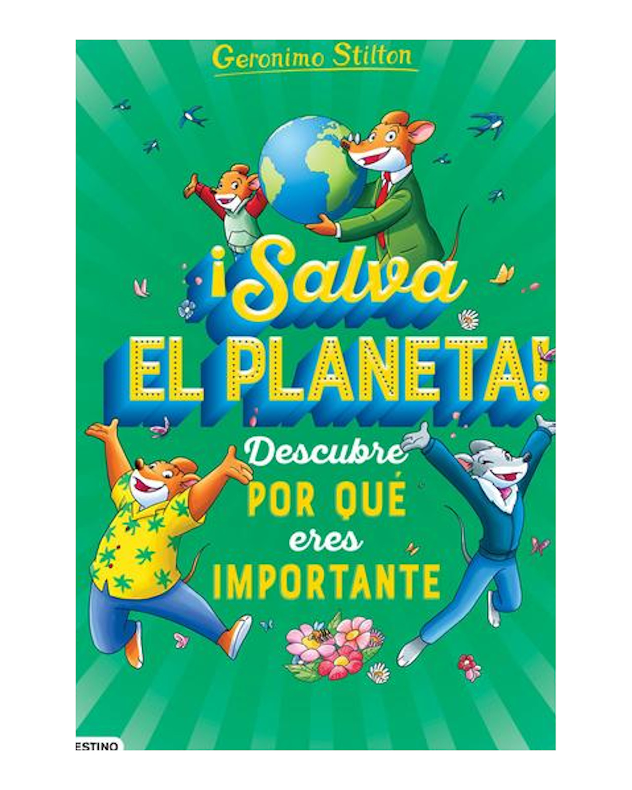Foto 2 pulgar | Cuento ¡Salva El Planeta! Descubre Po Planeta Gerónimo Stilton