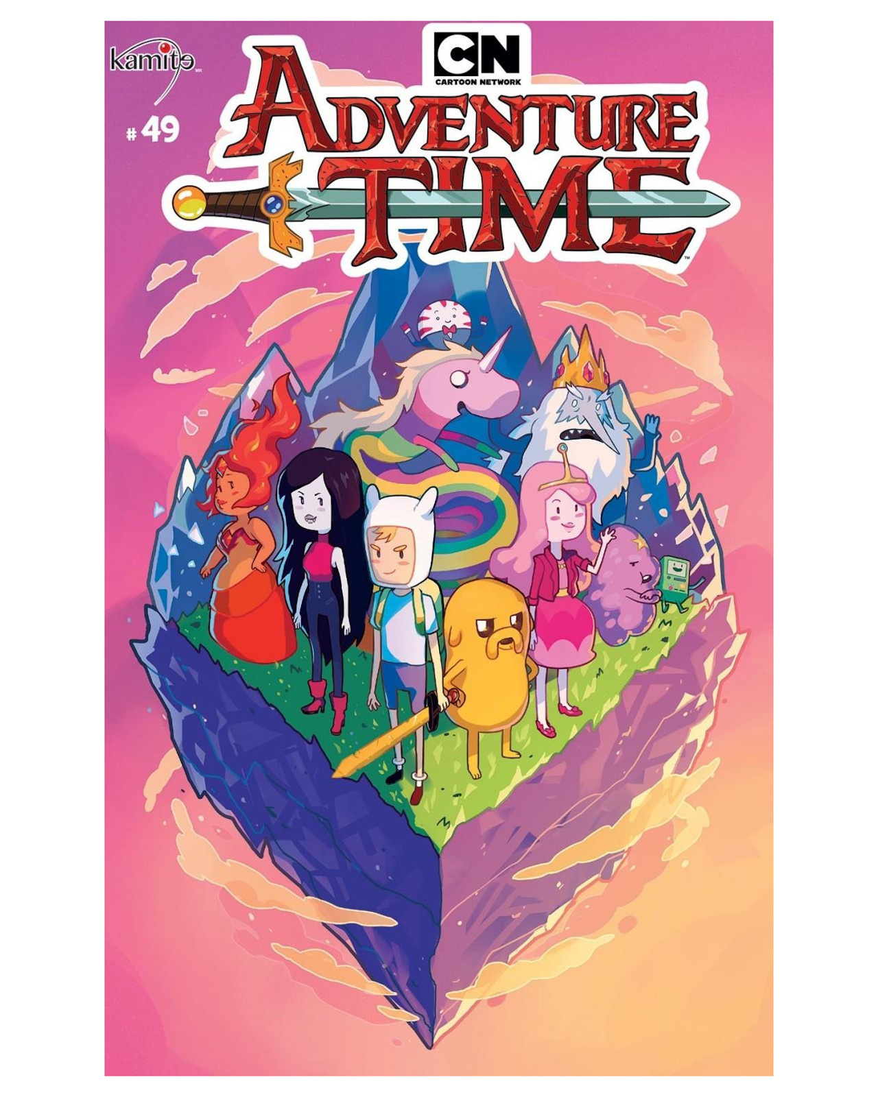 Foto 2 pulgar | Cómic Adventure Time 49a Kamite Pendleton Ward