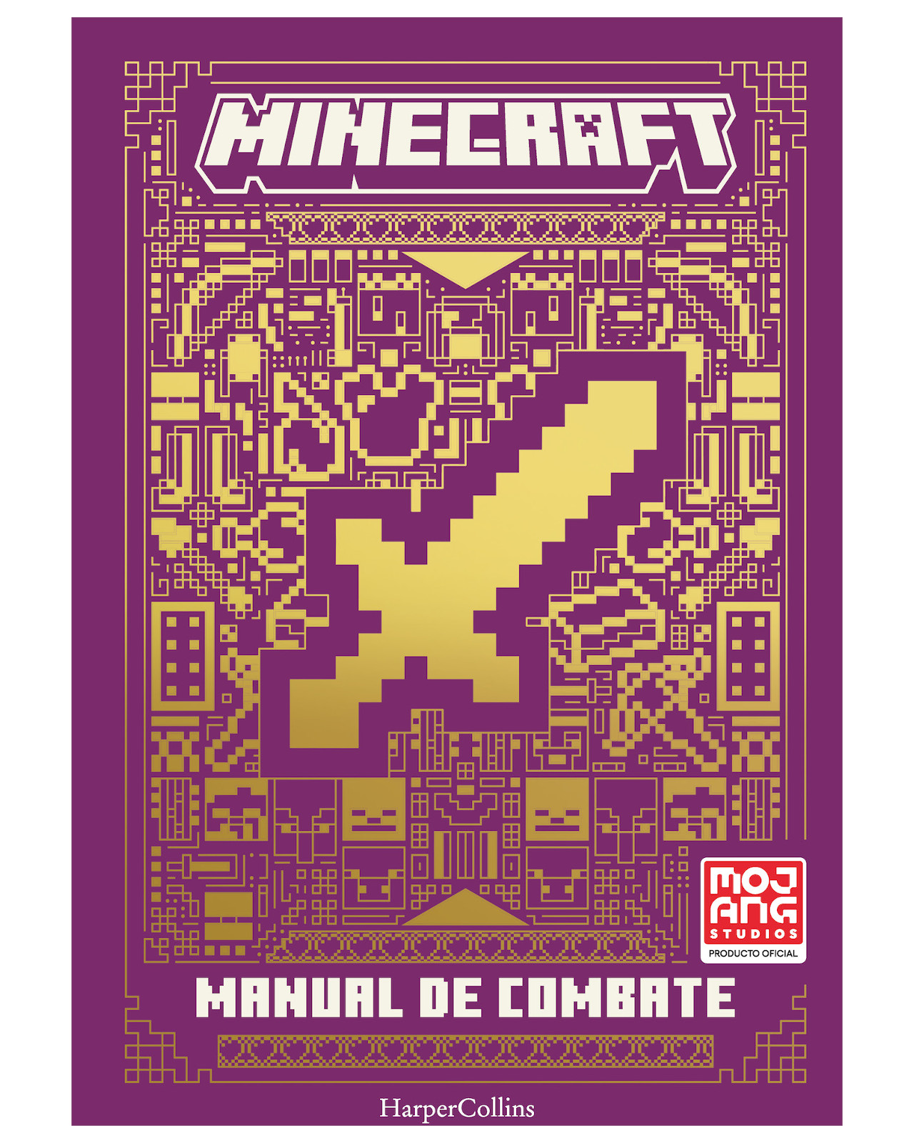 Foto 2 pulgar | Libro - Manual De Combate De Minecraft - Harperkids Ibérica - Mojang Ab