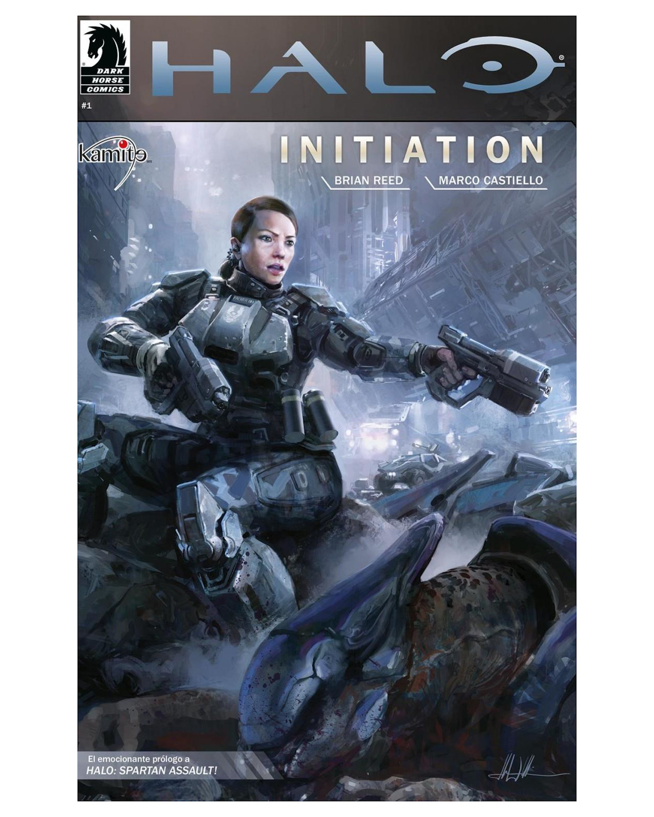 Libro Halo Initiation 1 Kamite Brian Reed