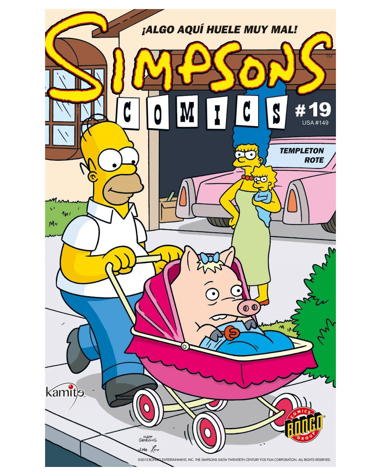 Libro - Simpsons Comics 19 - Kamite - Matt Groening