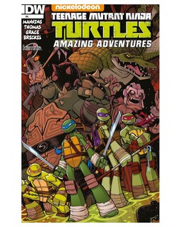 Foto 1 | Libro - Teenage Mutant Ninja Turtles Amazing Adventures 4a - Kamite - Matthew K. Manning