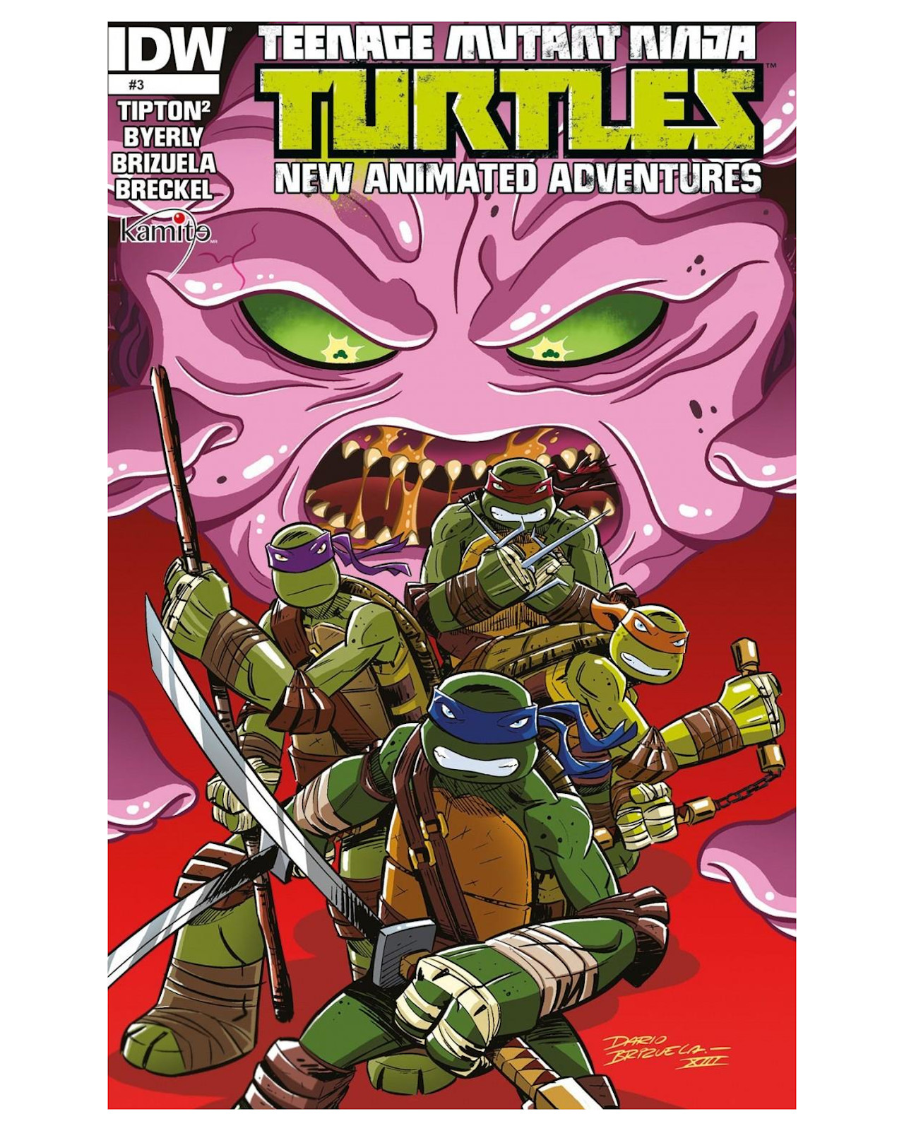 Foto 2 pulgar | Libro - Teenage Mutant Ninja Turtles New Animated Adventures 3a - Kamite - Kenny Byerly