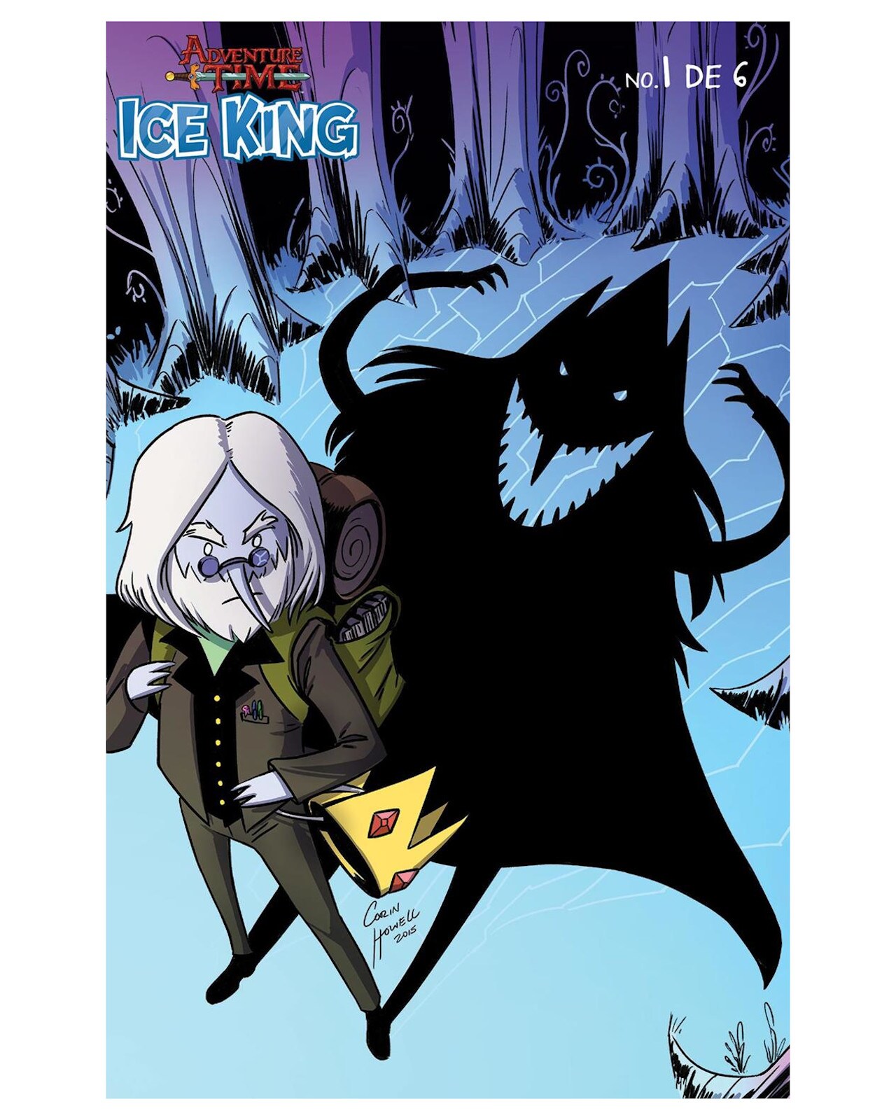 Libro - Adventure Time Ice King 1b - Kamite - Pendleton Ward $199