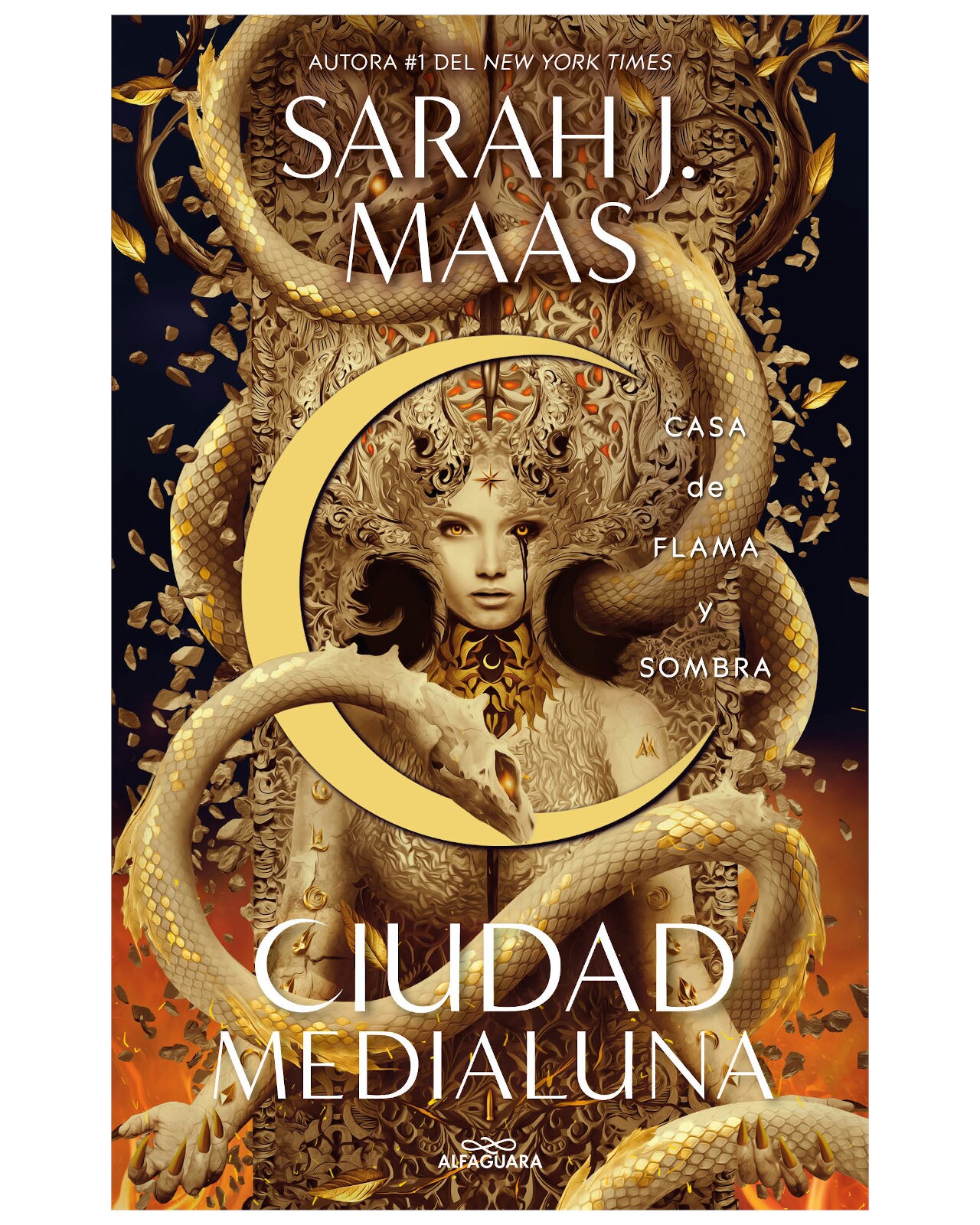 Libro - Casa De Flama Y Sombra (ciudad Medialuna 3) - Alfaguara Juvenil - Maas, Sarah J. $659