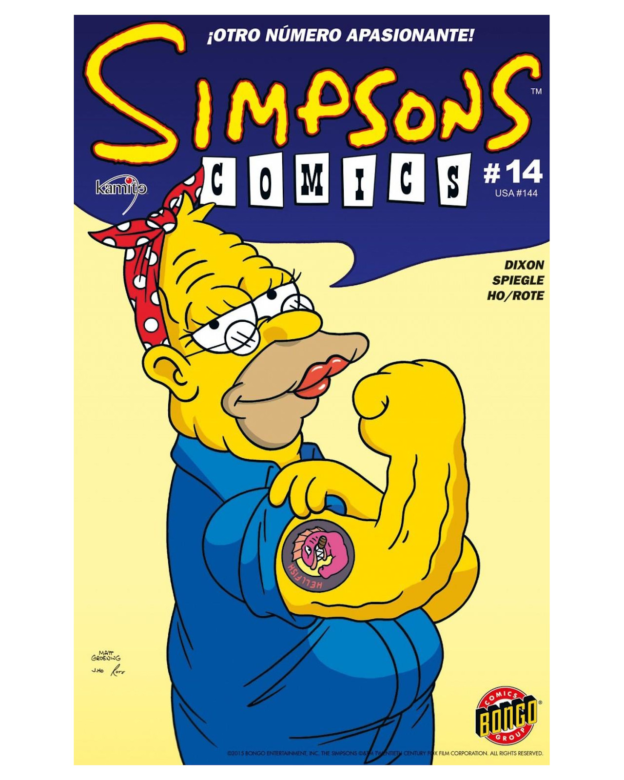 Foto 2 pulgar | Libro - Simpsons Comics 14 - Kamite - Matt Groening