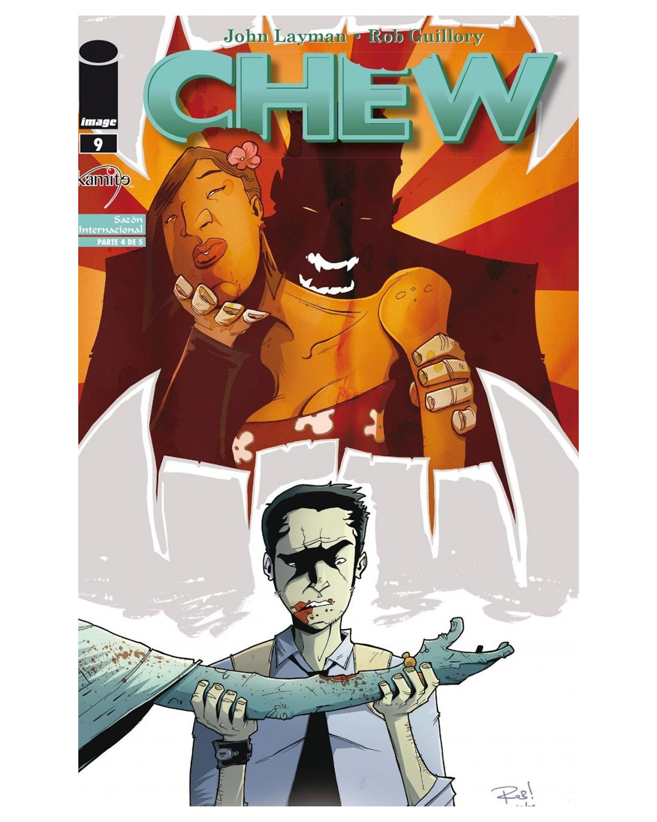 Foto 2 pulgar | Libro - Chew 9 - Kamite - John Layman