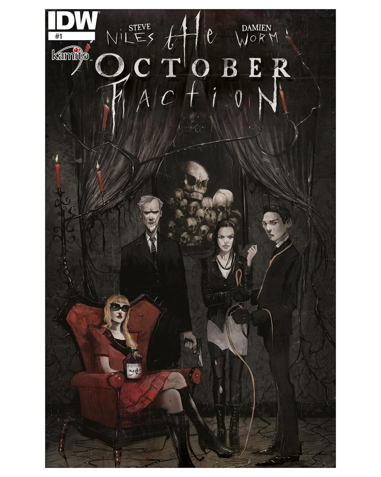 Foto 2 pulgar | Libro The October Faction 1A - Kamite - Steve Niles