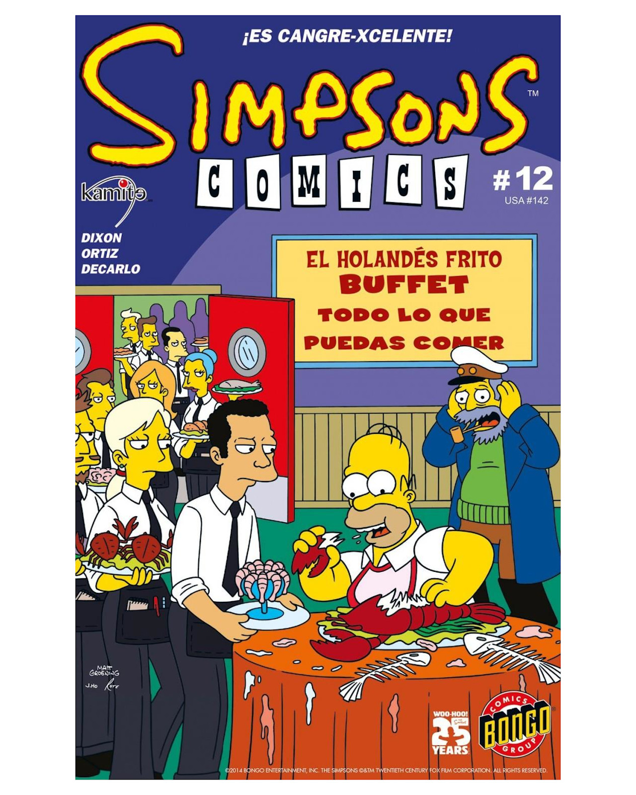 Libro - Simpsons Comics 12 - Kamite - Matt Groening