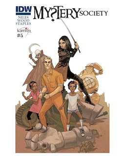 Foto 1 | Libro - Mystery Society 5 - Kamite - Steve Niles