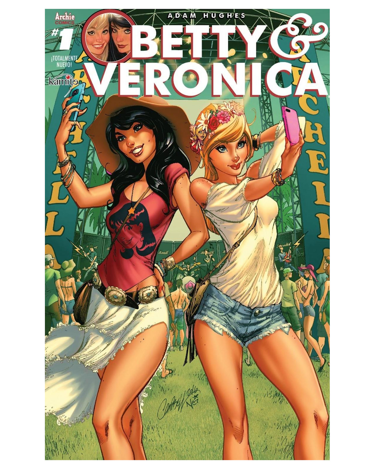 Foto 2 pulgar | Libro - Betty Y Veronica 1b - Kamite - Adam Hughes