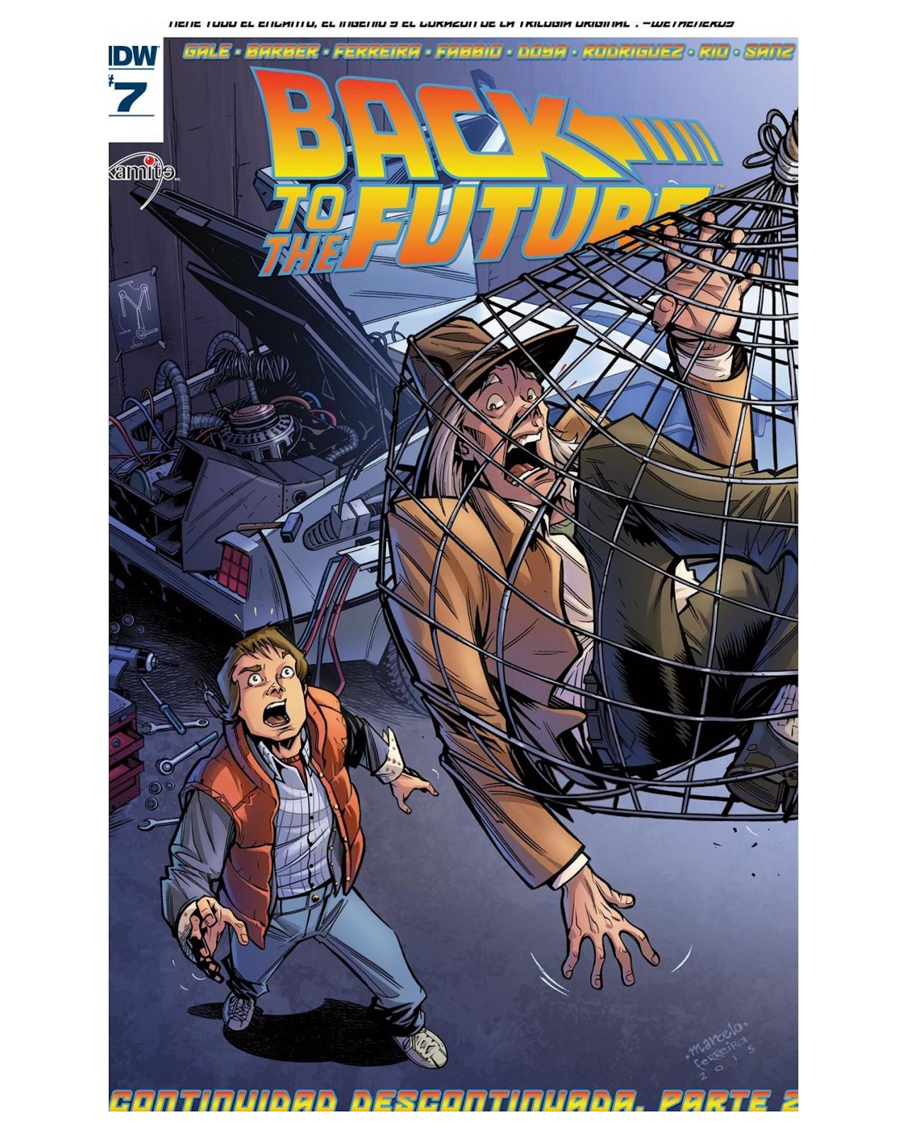 Libro - Back To The Future 7a - Kamite - John Barber