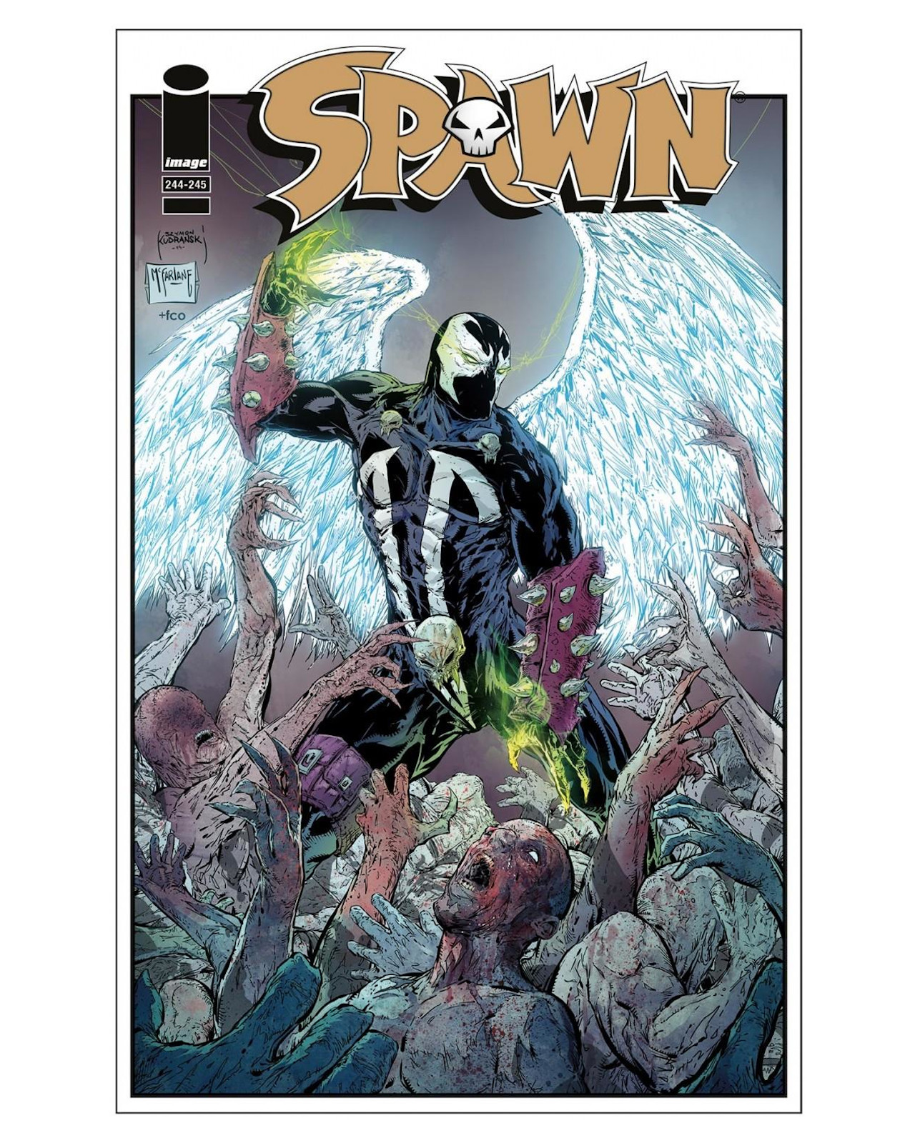 Libro - Spawn 244 245a - Kamite - Todd Mcfarlane