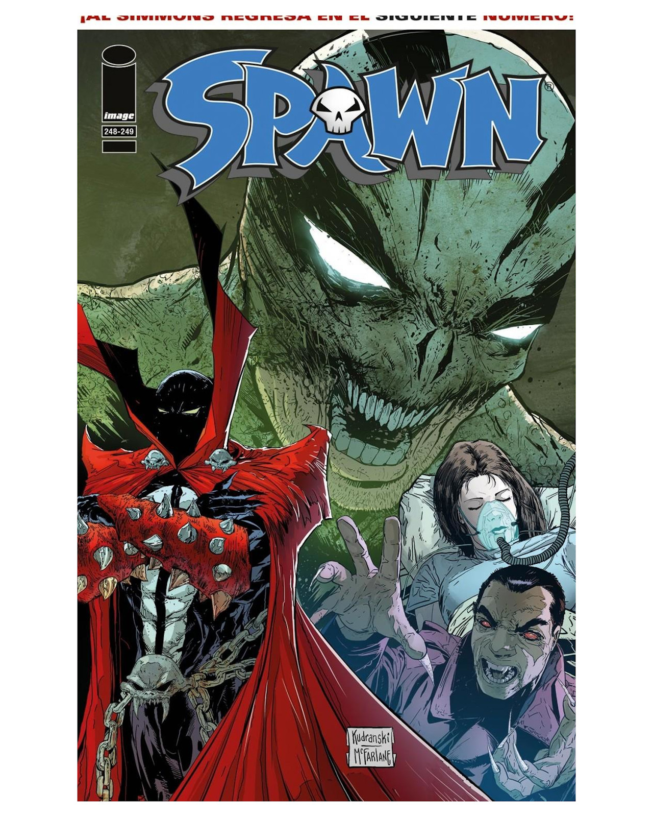 Foto 2 pulgar | Libro - Spawn 248 249a - Kamite - Todd Mcfarlane