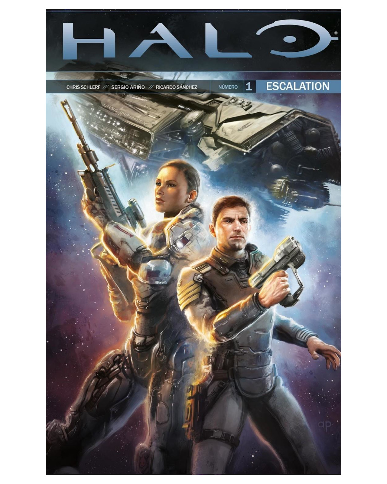Foto 2 pulgar | Libro Halo Escalation 1 Kamite Chris Schlerf