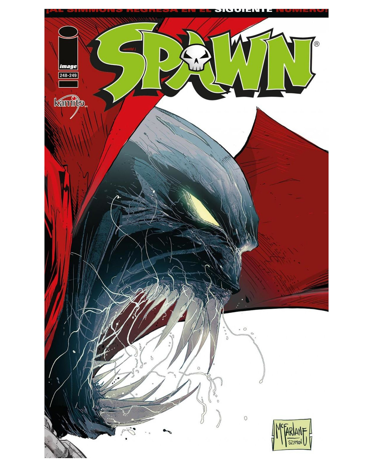 Foto 2 pulgar | Libro - Spawn 248 249b - Kamite - Todd Mcfarlane