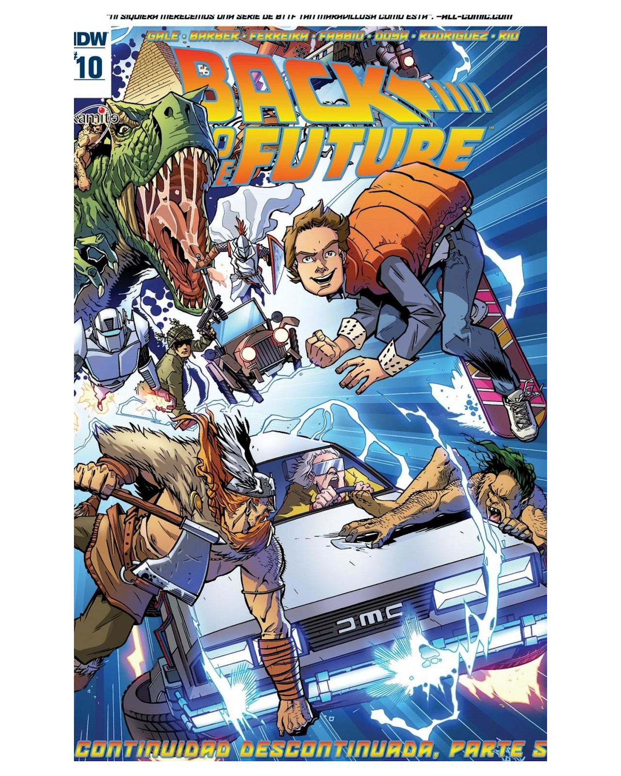 Libro - Back To The Future 10a - Kamite - John Barber