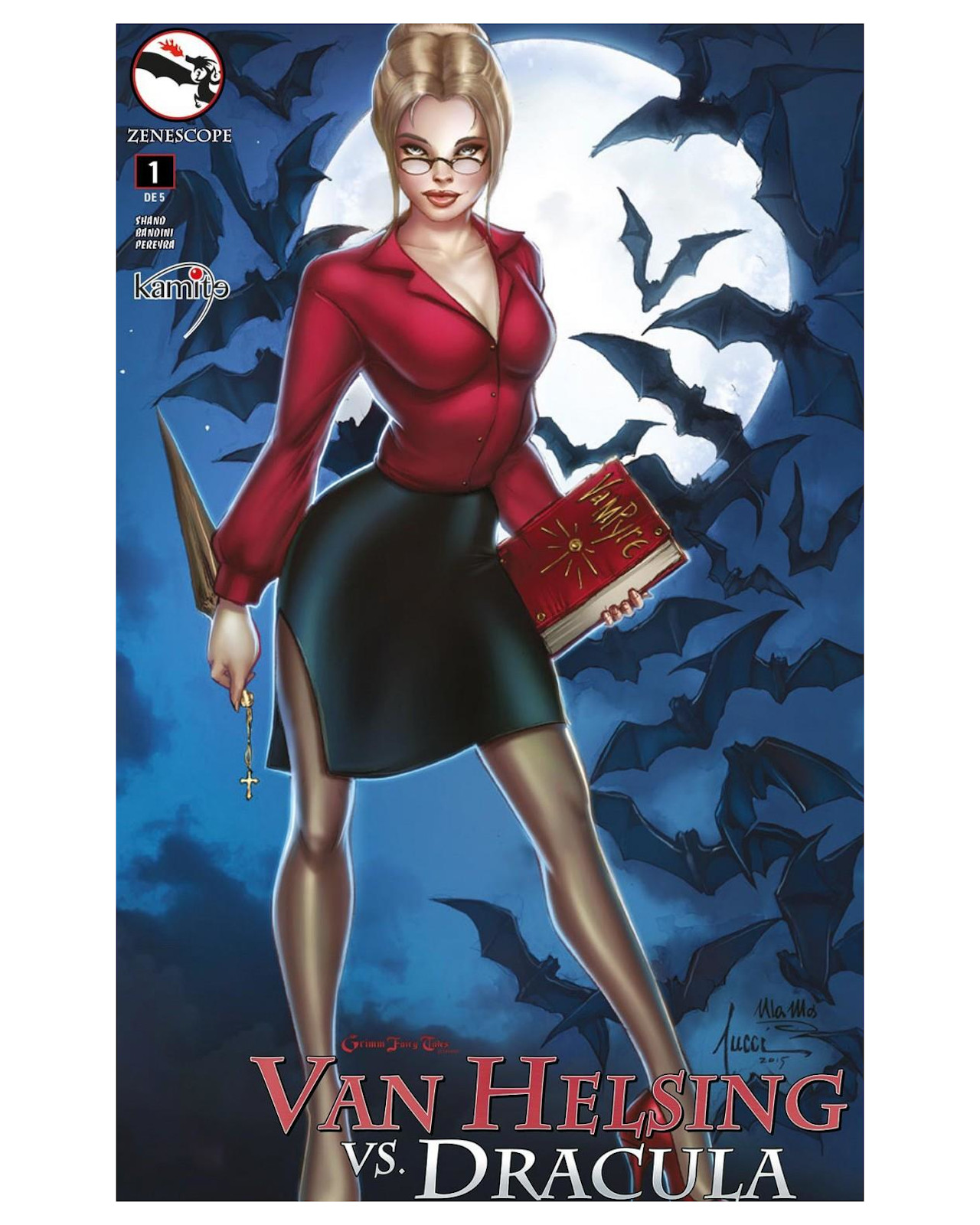 Libro - Van Helsing Vs Dracula 1c - Kamite - Patrick Shand