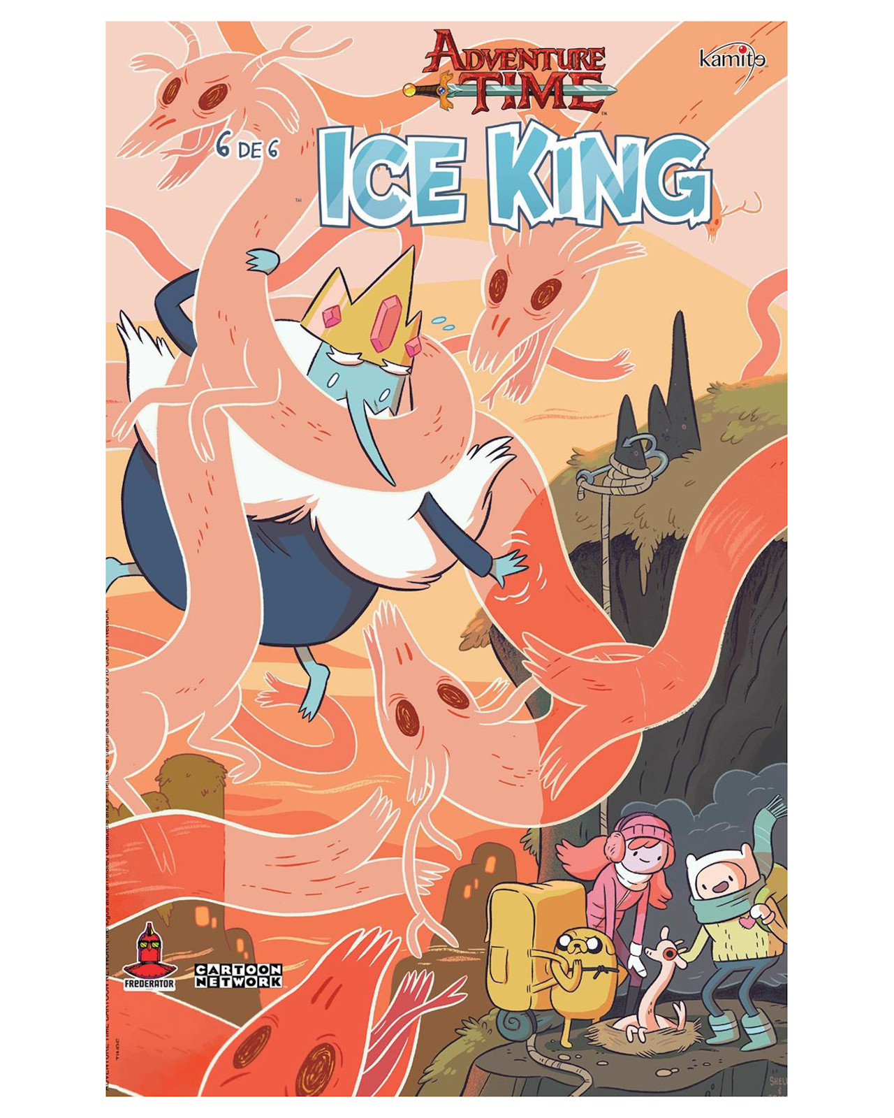 Libro - Adventure Time Ice King 6a - Kamite - Pendleton Ward