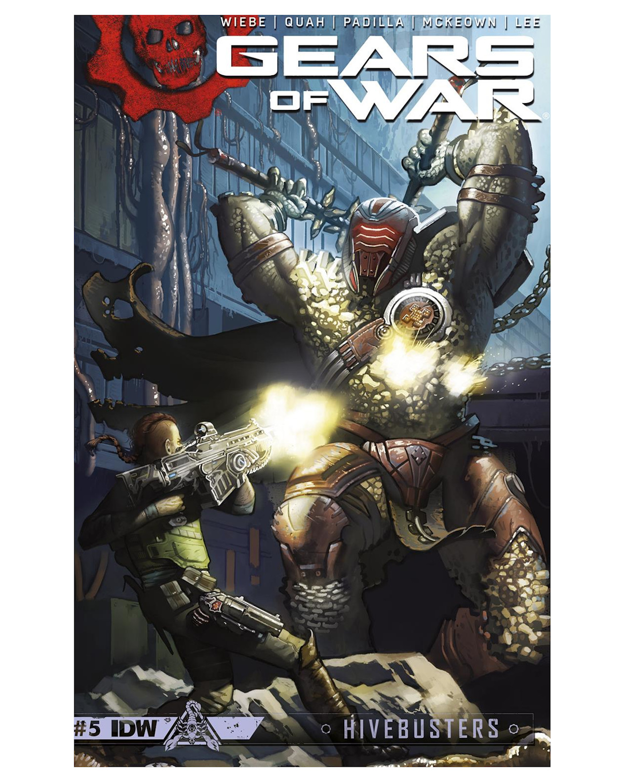 Libro - Gears Of Wars Hivebusters 5b - Kamite - Kurtis J. Wiebe 