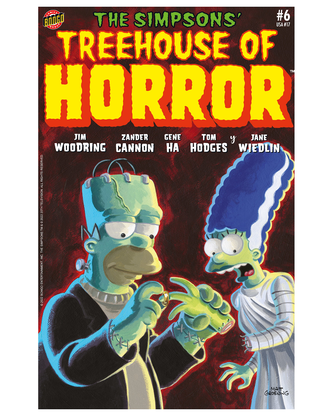 Libro - The Simpsons´ Treehouse Of Horror 6 - Kamite - Zander Cannon