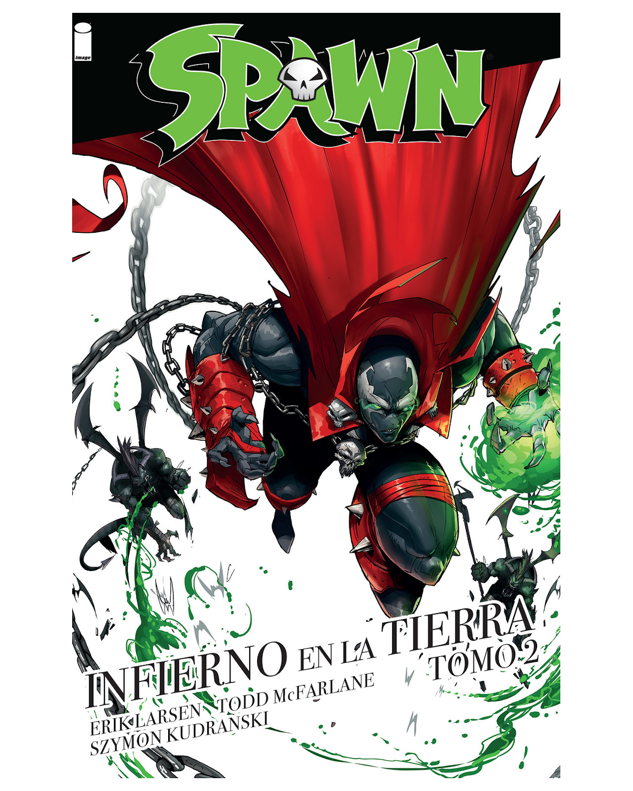 Foto 2 pulgar | Libro - Spawn: Infierno En La Tierra 2a - Kamite - Todd Mcfarlane