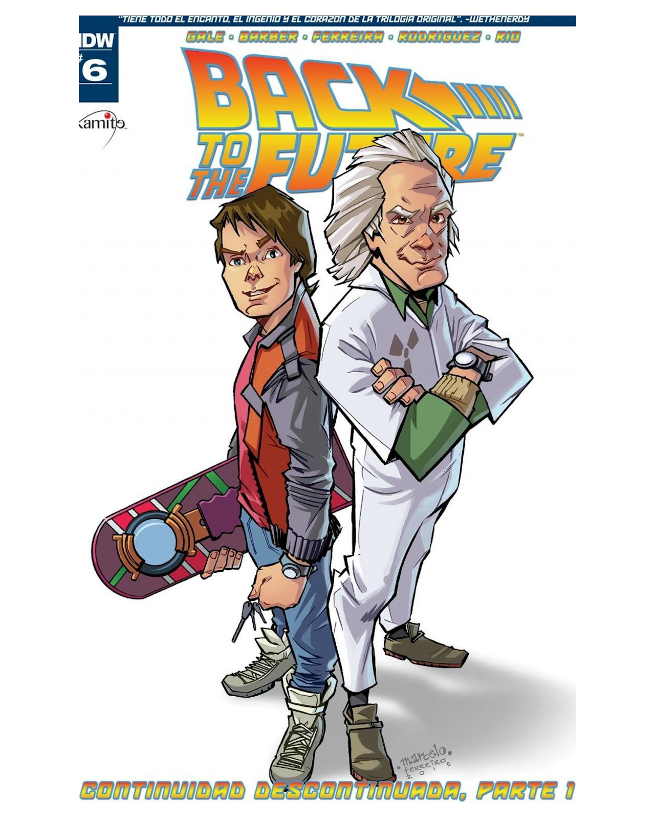 Foto 2 pulgar | Libro - Back To The Future 6a - Kamite - John Barber