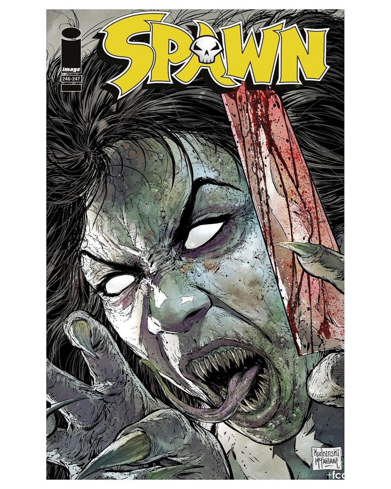 Libro - Spawn 246 247a - Kamite - Todd Mcfarlane $199