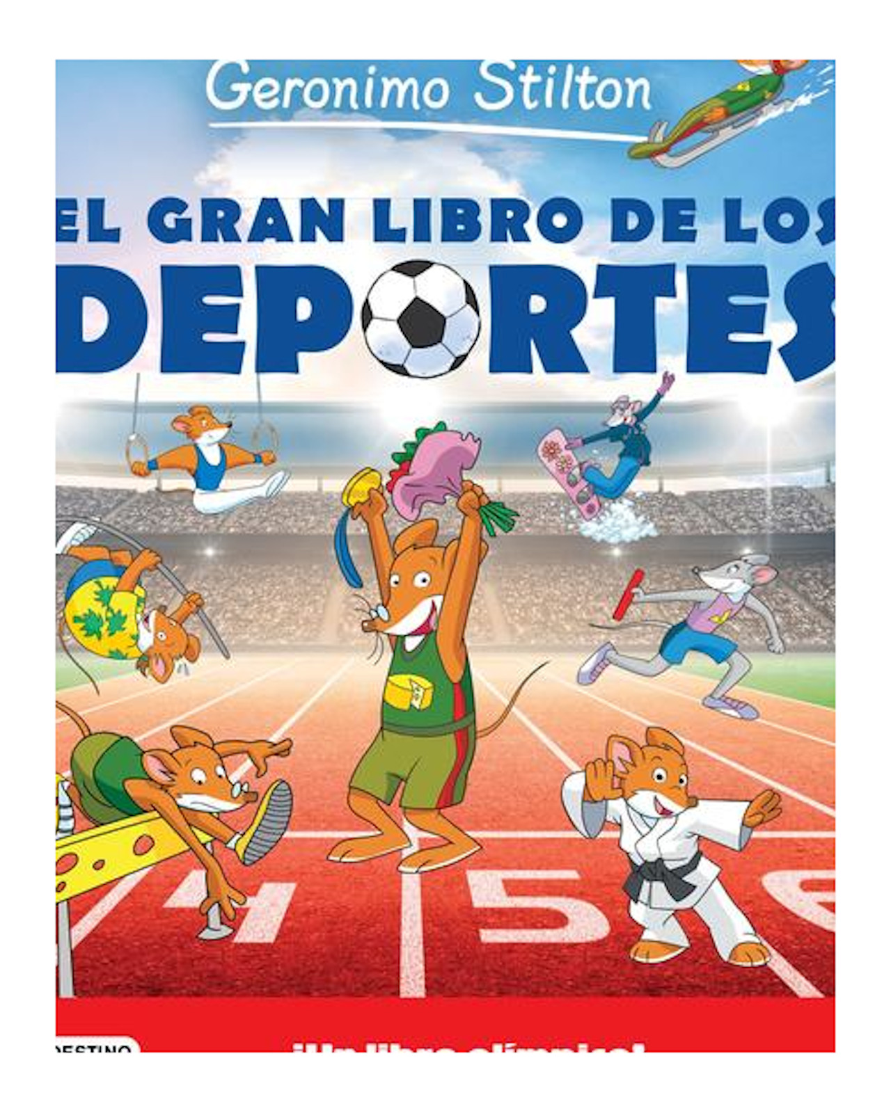 Foto 2 pulgar | Libro - El Gran Libro De Los Deportes - Planeta - Geronimo Stilton