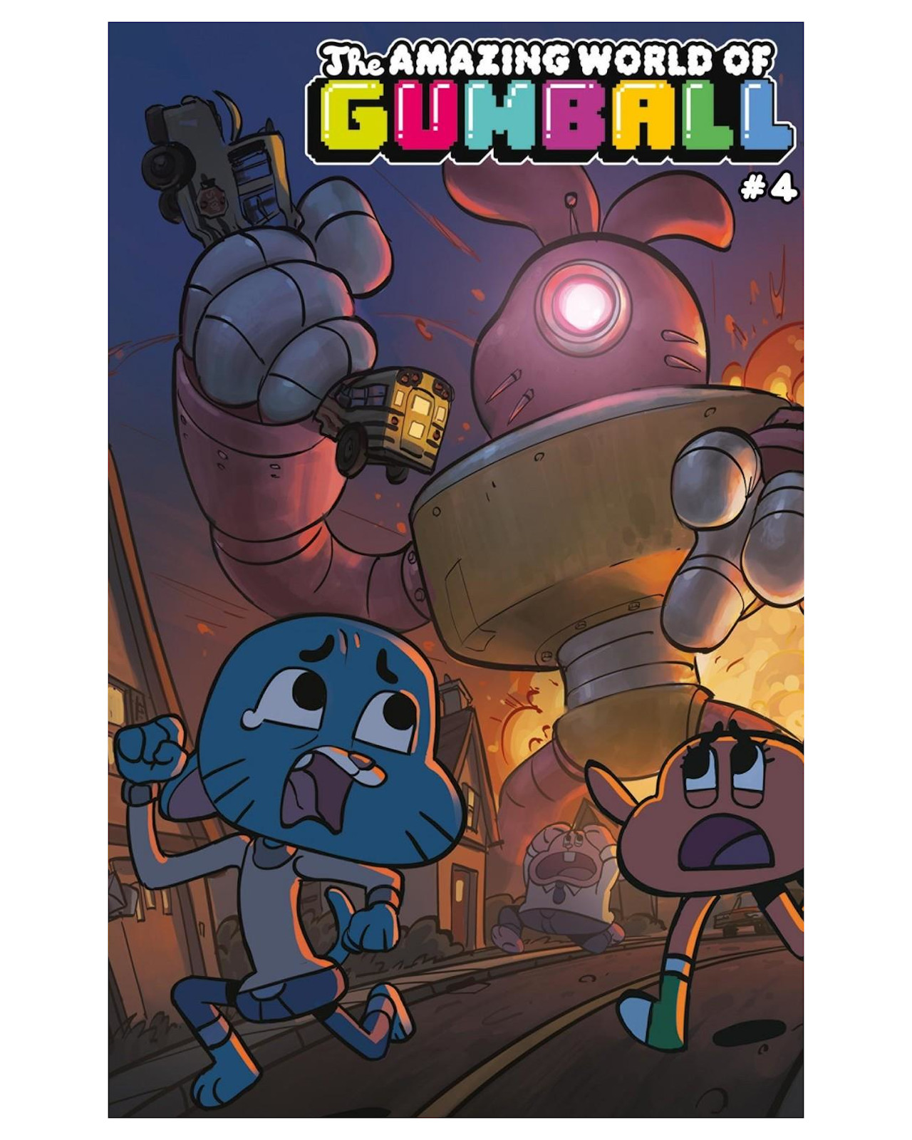 Foto 2 pulgar | Cómic The Amazing World Of Gumball 4B - Kamite - Frank Gibson