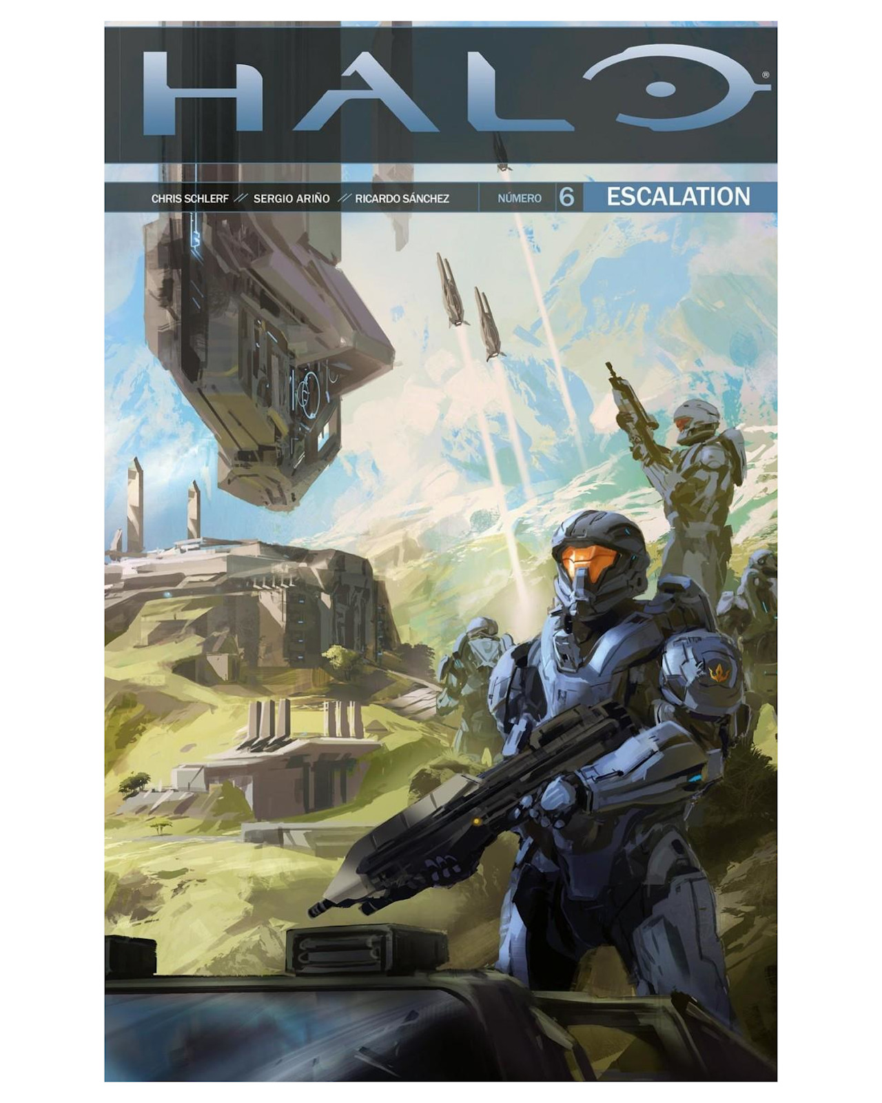 Libro Halo Escalation 6 Kamite Chris Schlerf