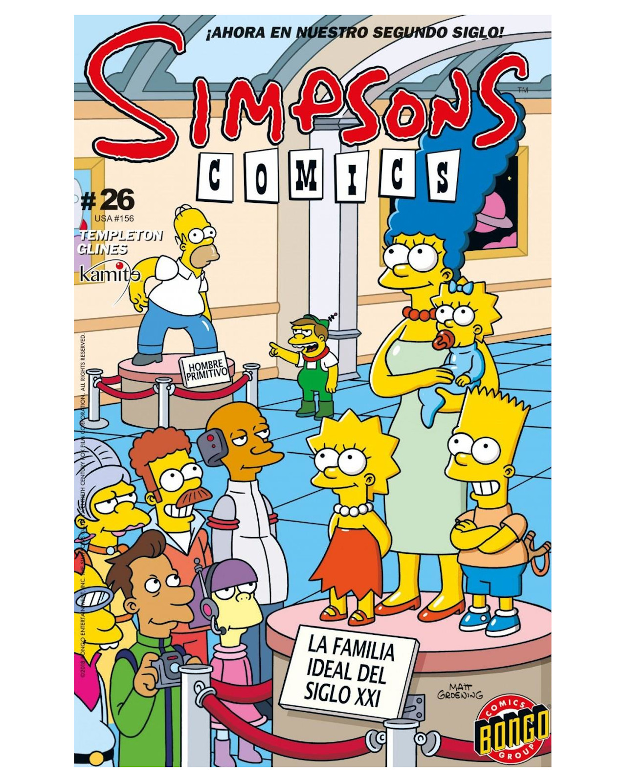 Foto 2 pulgar | Libro - Simpsons Comics 26 - Kamite - Matt Groening