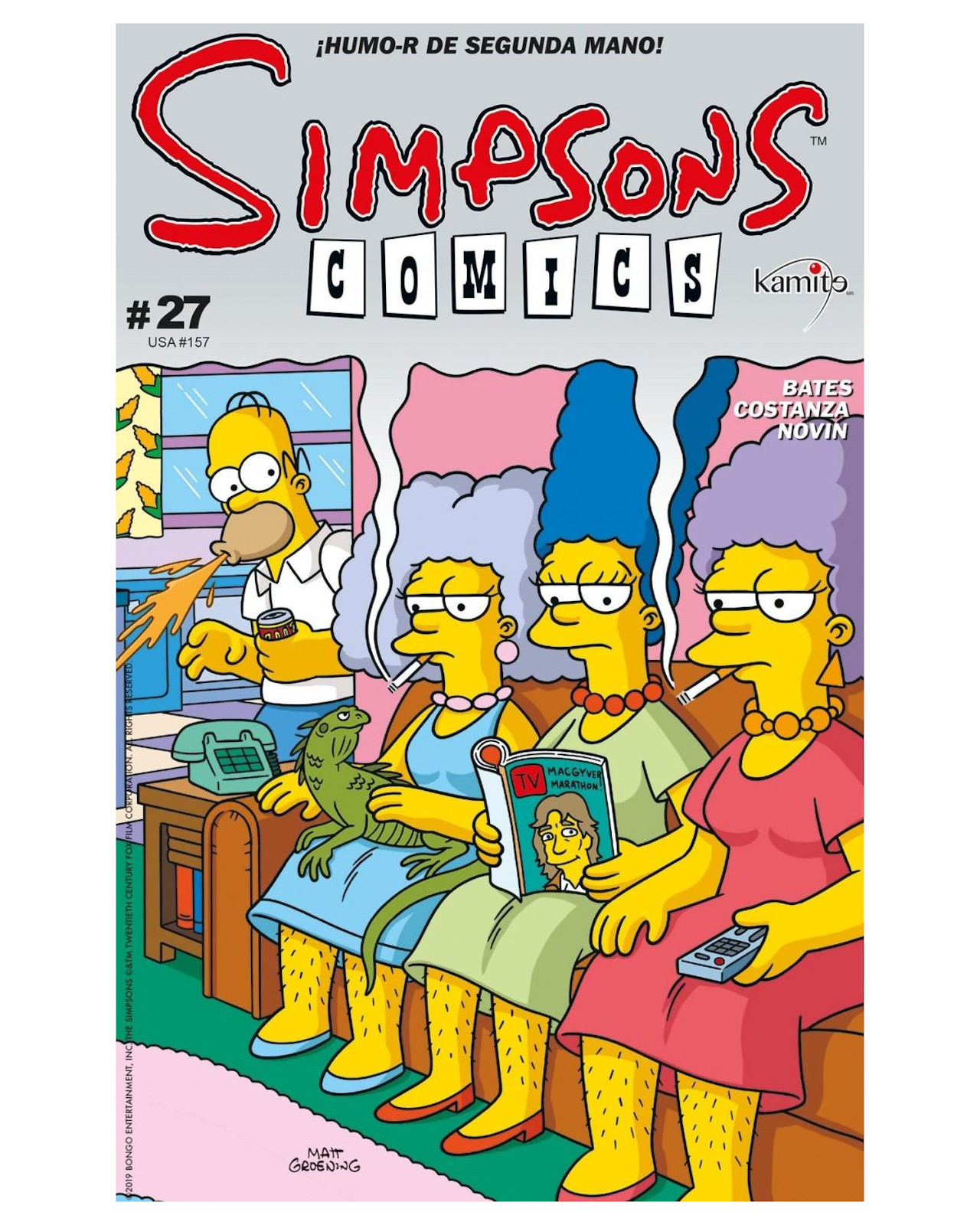 Libro - Simpsons Comics 27 - Kamite - Matt Groening