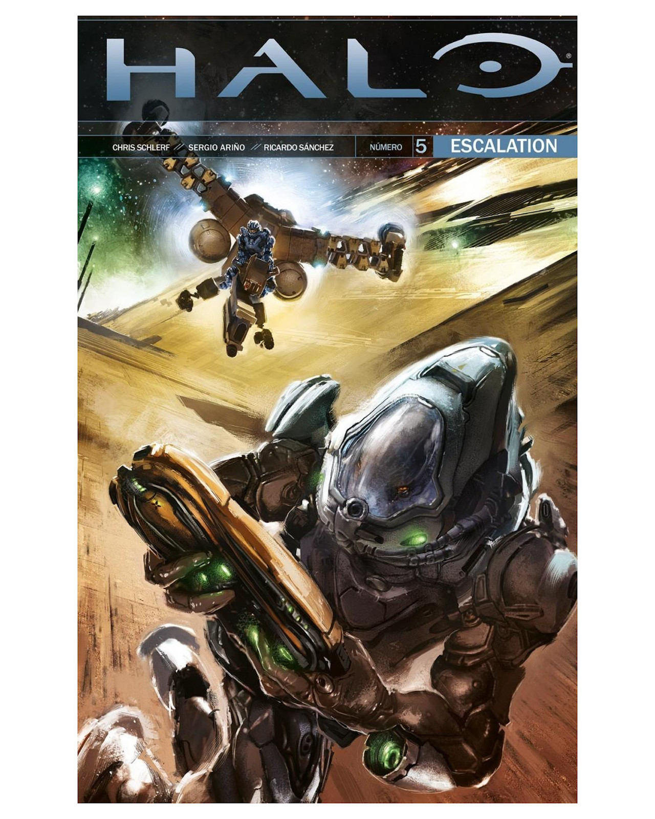 Foto 2 pulgar | Libro Halo Escalation 5 Kamite Chris Schlerf