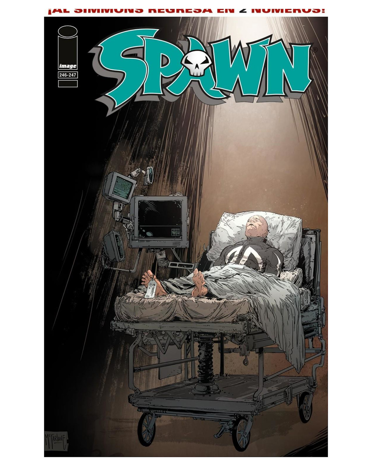 Libro - Spawn 246 247b - Kamite - Todd Mcfarlane