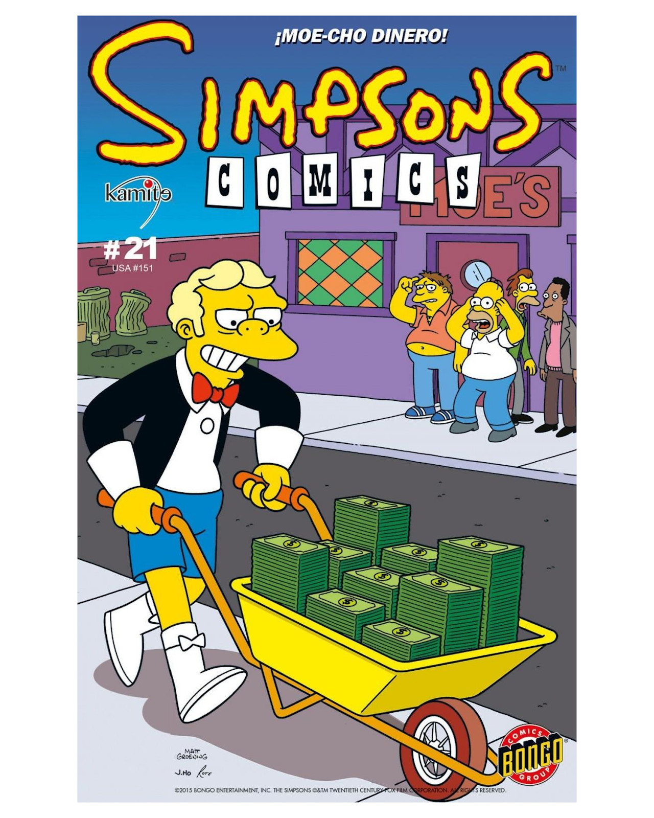 Libro - Simpsons Comics 21 - Kamite - Matt Groening